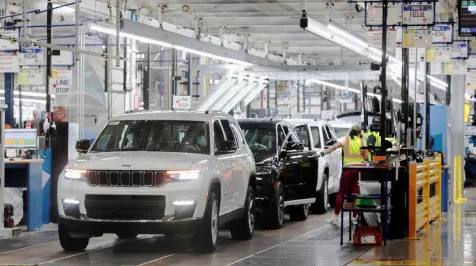 <h6><u>Stellantis cutting back SUV production, citing California emissions rules</u></h6>